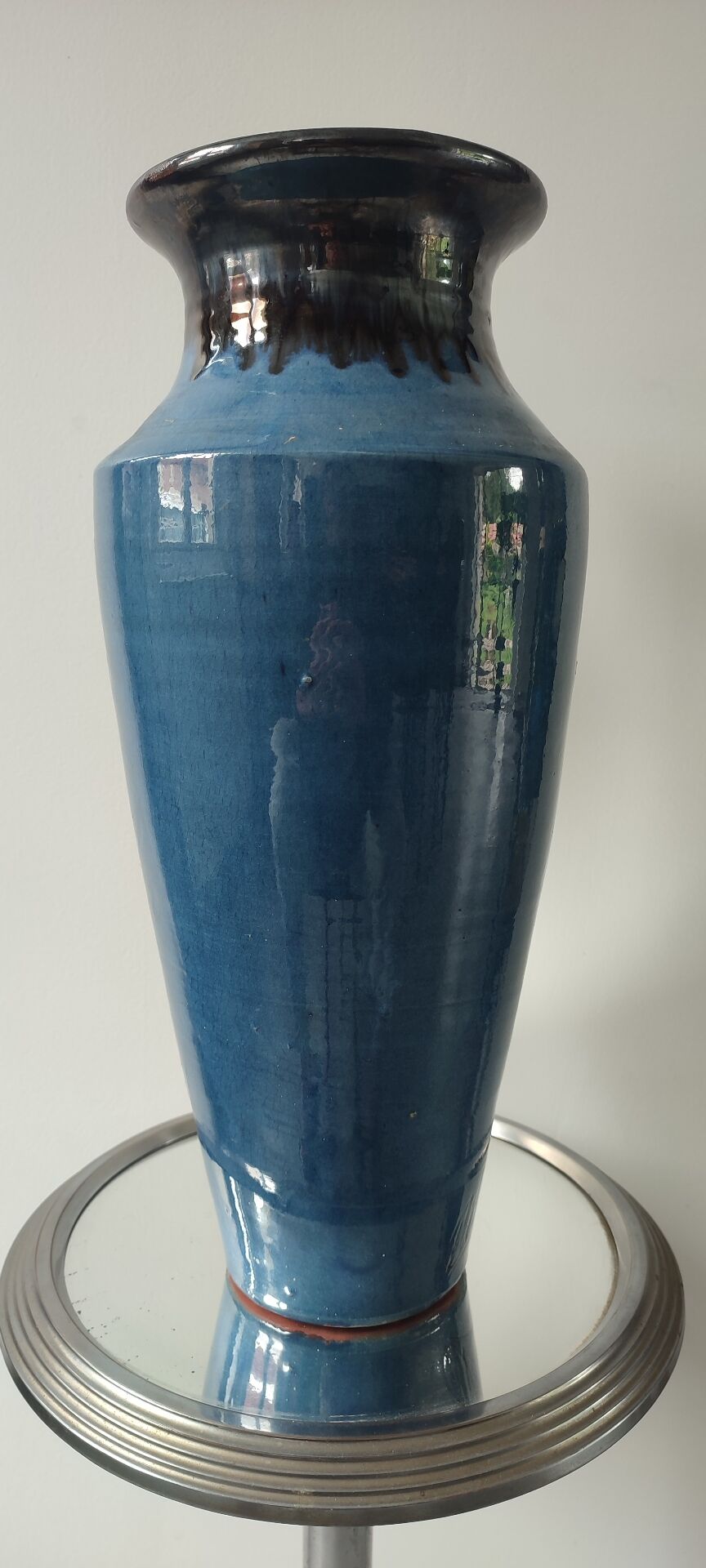 Large ceramic vase of 39 cm Atelier Thomas BUXÓ (1970)