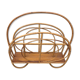 Rattan magazine rack