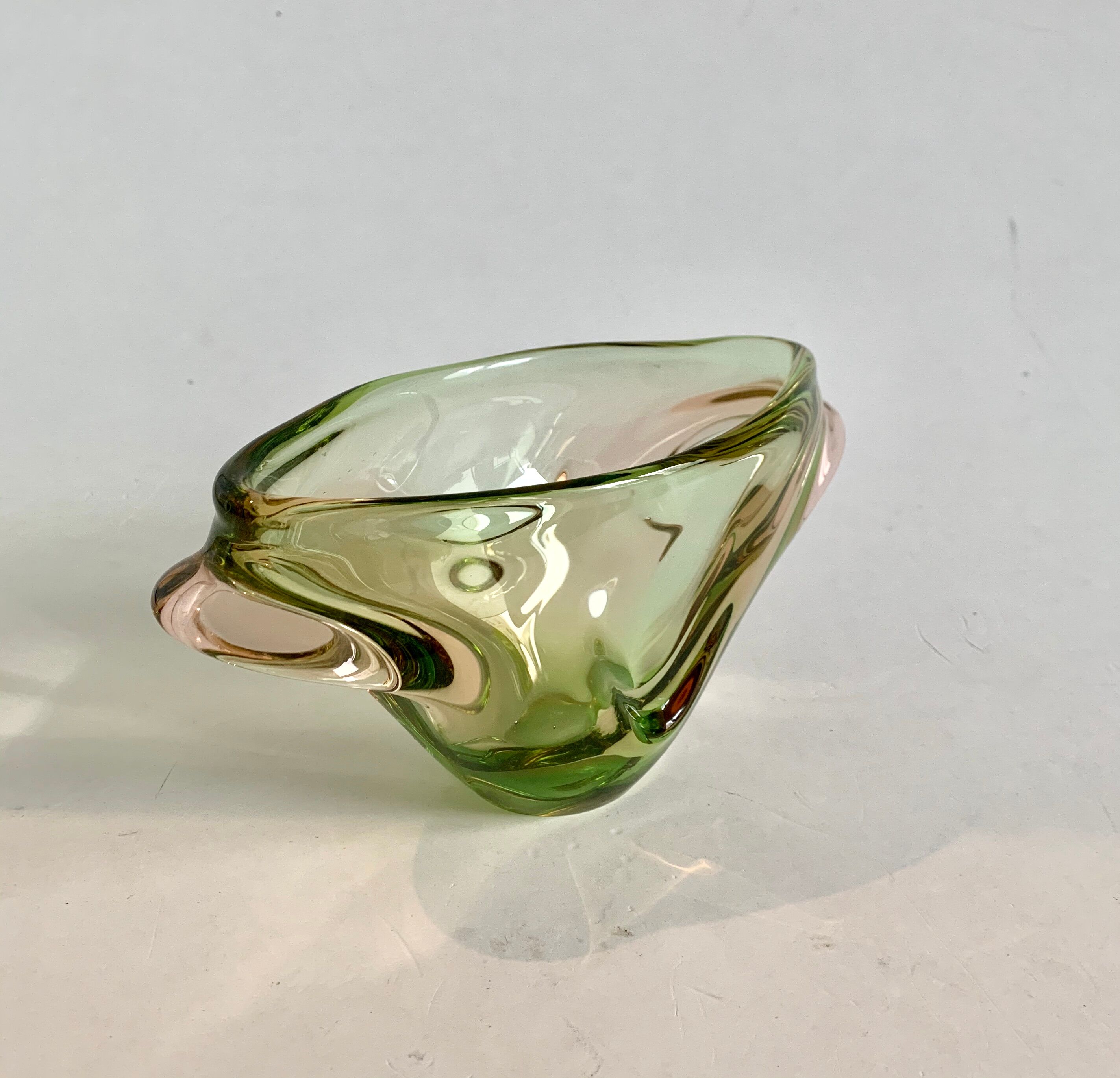 Bowl by J.Hospodka for Chribska Sklarna, 1960