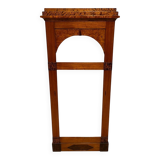Biedermeier Mirror in Mahogany, Birch & Thuja Roots Wood, Austria, 1820s