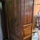 Louis XIII bonnetière wardrobe in solid walnut – 18th century period