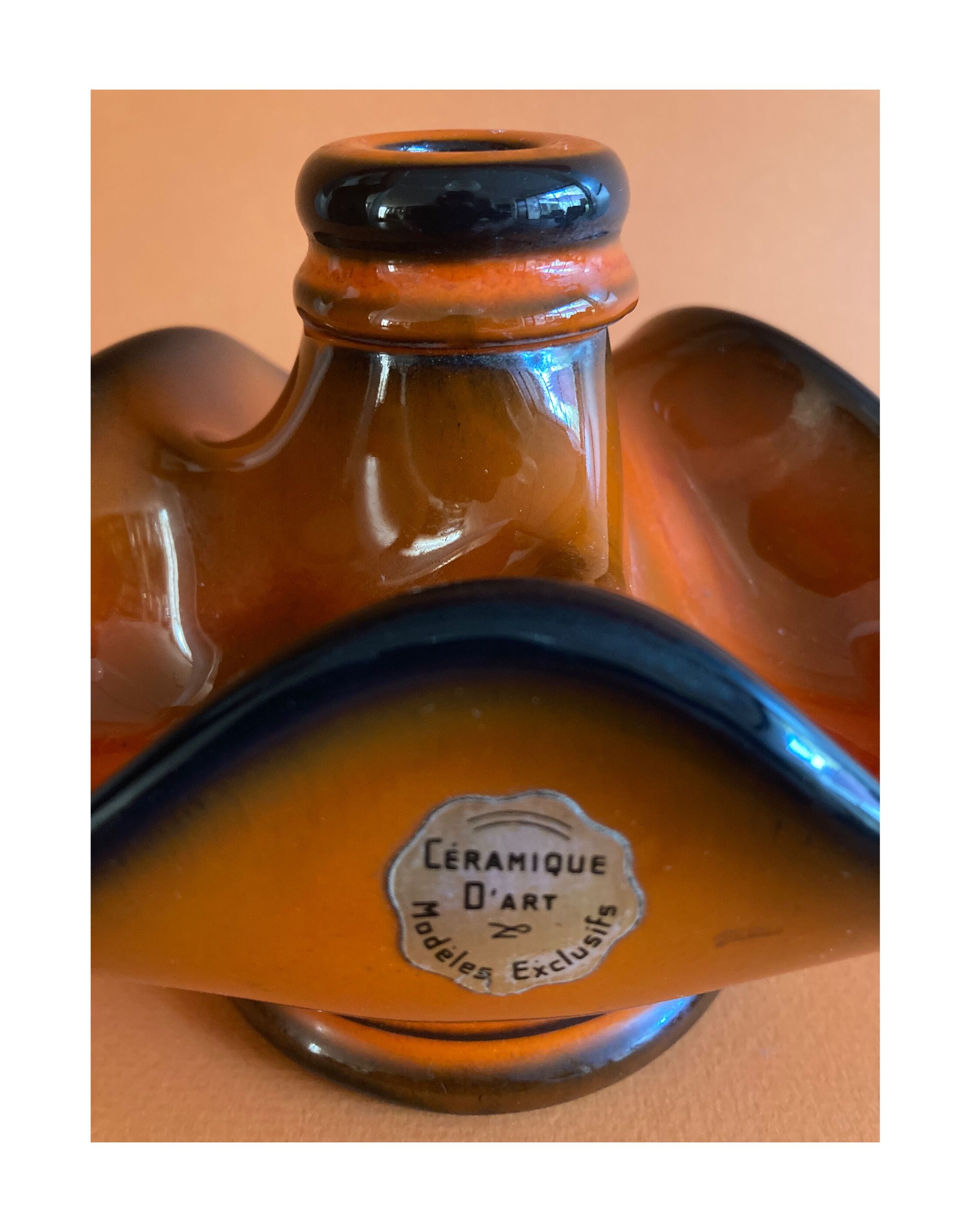 Ceramic candle holder