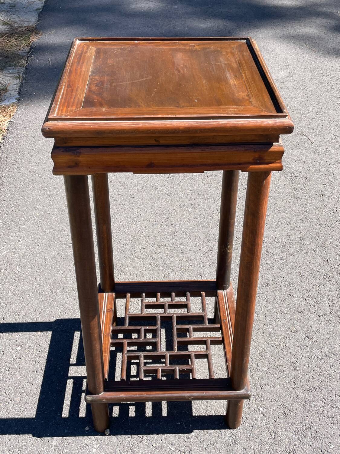 Chinese wooden tea table