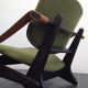 Low chair Jumbo 174 green by Olof Ottelin, 1950s