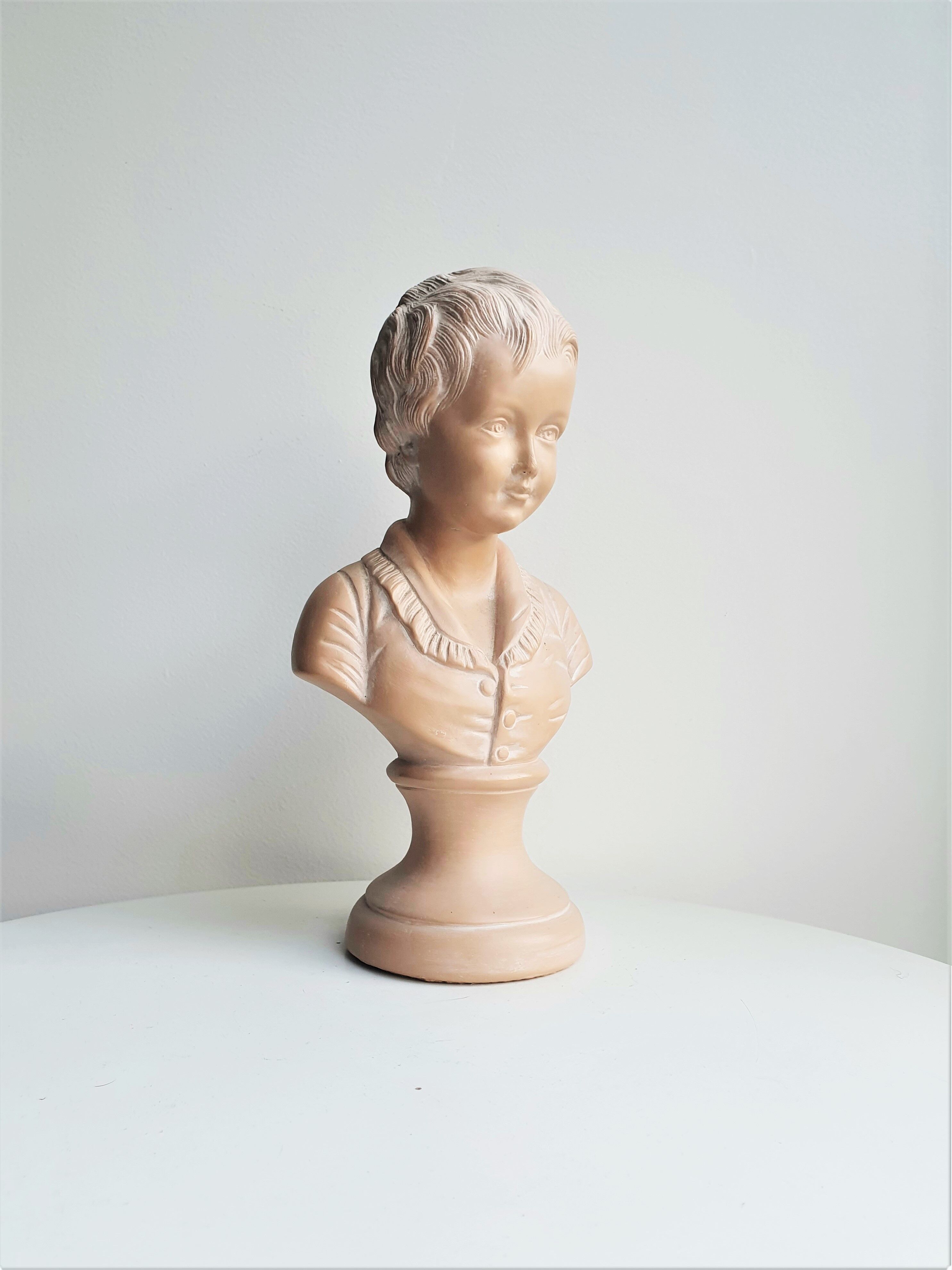 Plaster bust
