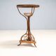 Art Nouveau bentwood & rattan pedestal table, Central Europe, c. 1900–1925