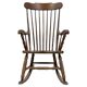 Vintage rocking chair in oak by Den Ouden, The Netherlands, 1975.