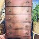 Patinated vintage chest of drawers