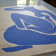 Matisse " nu bleu " 1952 screen print poster spadem 1971