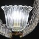 Fascinating Art Deco Pendant Murano Glass Chandelier by Ercole Barovier, 19