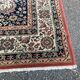 Burgundy Persian wool rug Khorassan 200x300cm