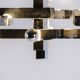 Metric chandelier by Gaetano Sciolari, Italy, 1970s