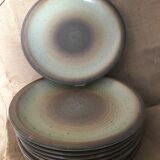 8 flat plates in Chantilly sandstone