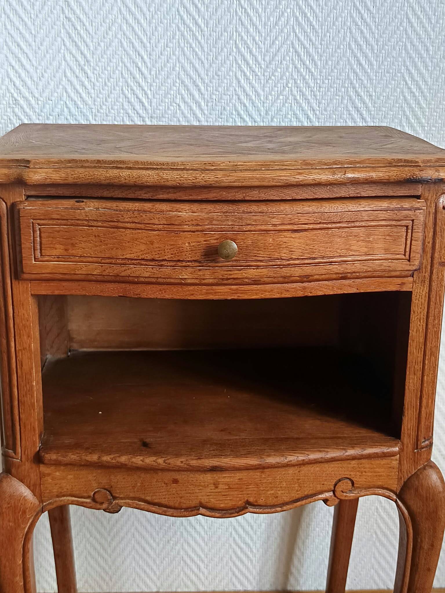Louis XV style bedside table