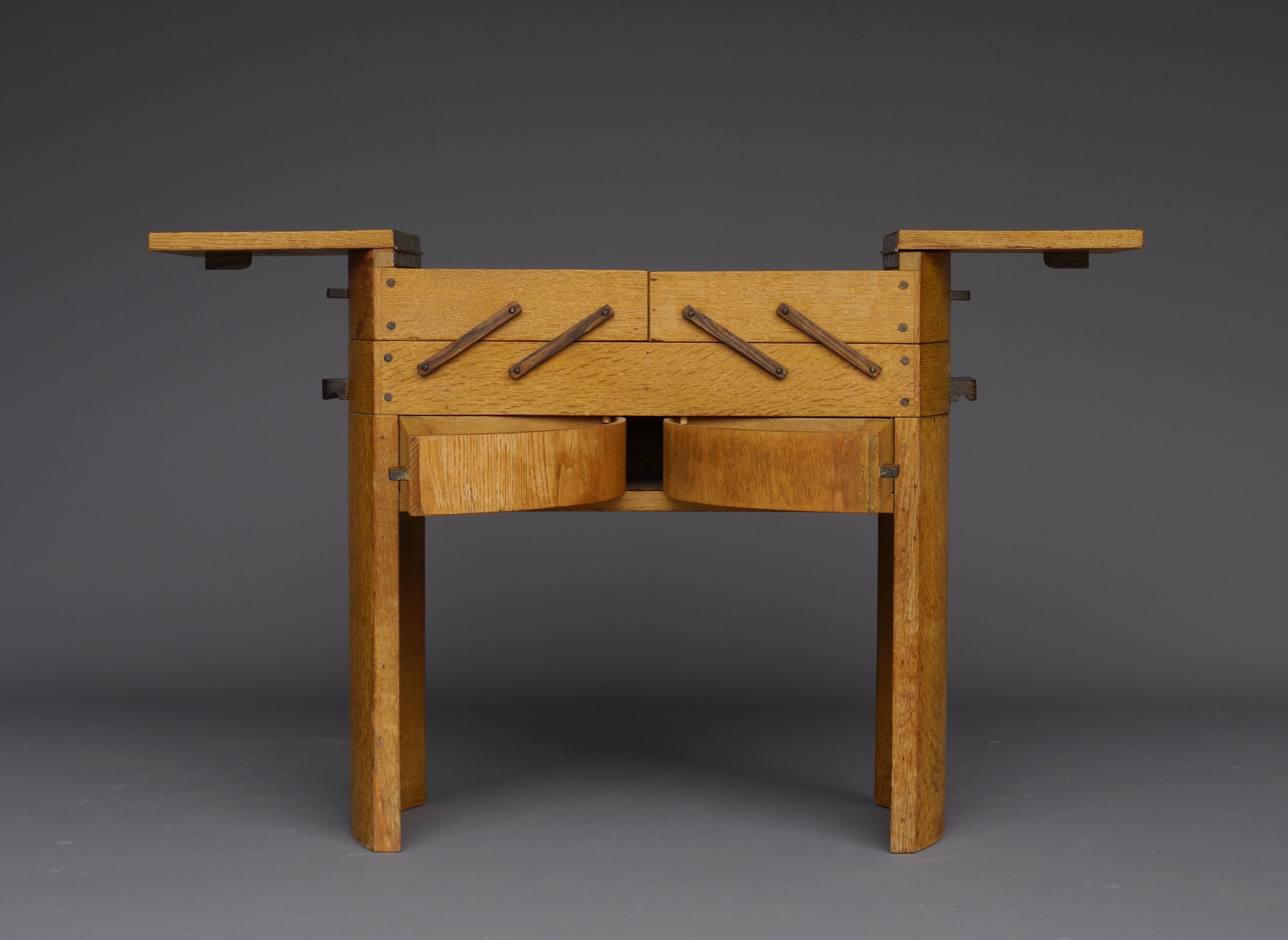 Modernist art deco sewing box. 1930s