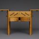 Modernist art deco sewing box. 1930s