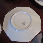 Suite de 10 tasses et sous-tasses art déco