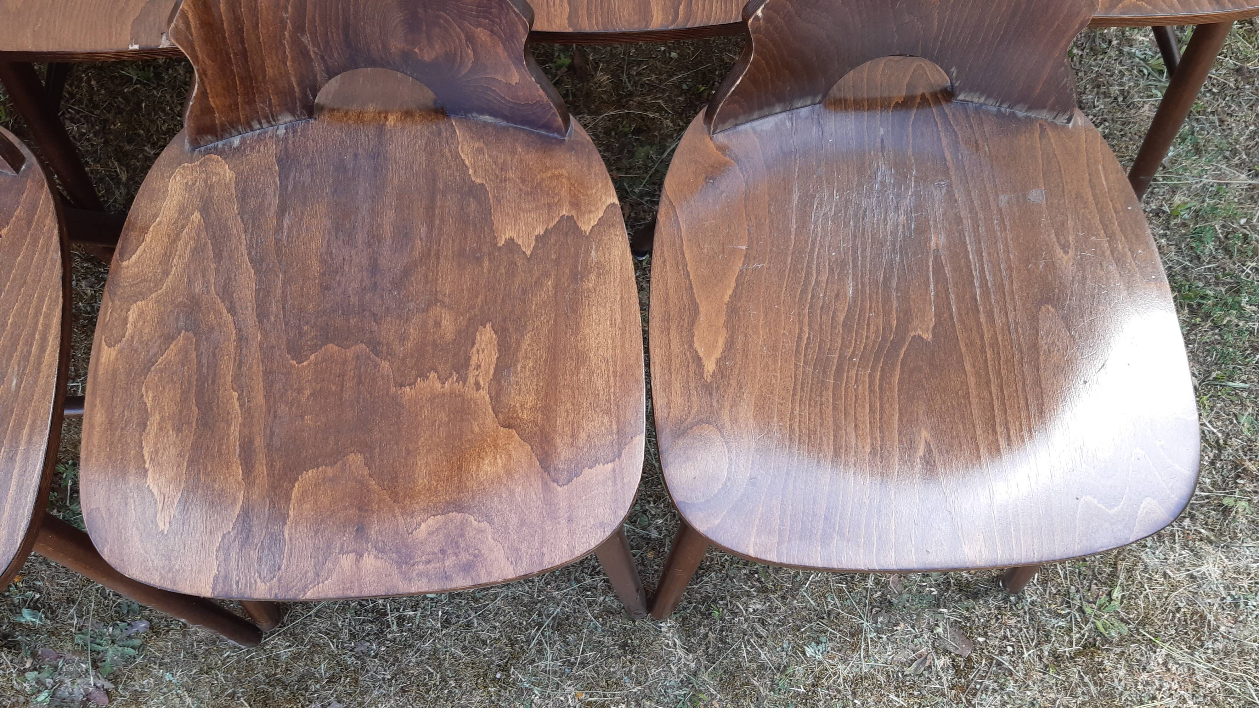 Set of 16 bistro chairs