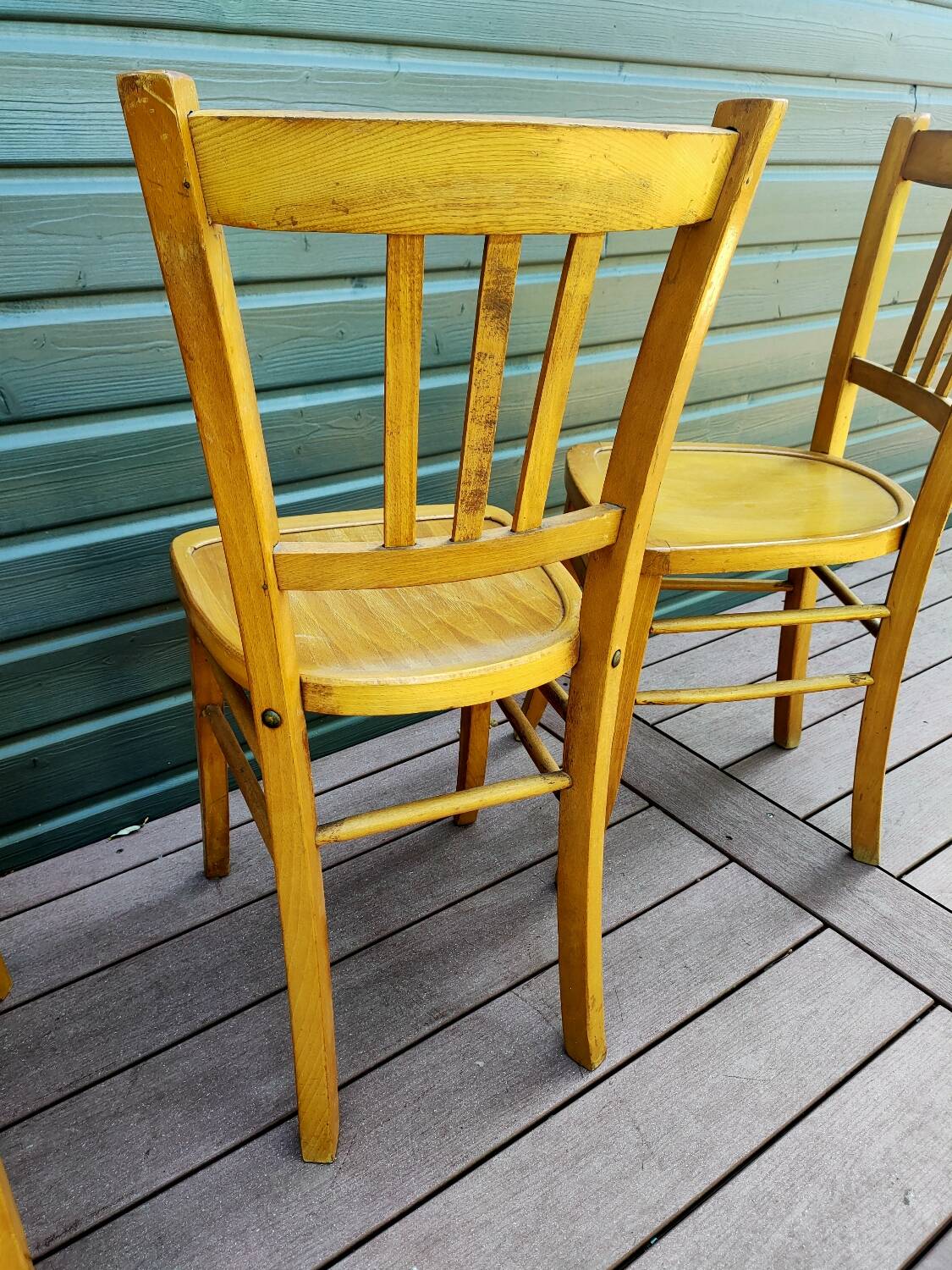 Trio of Luterma bistro chairs