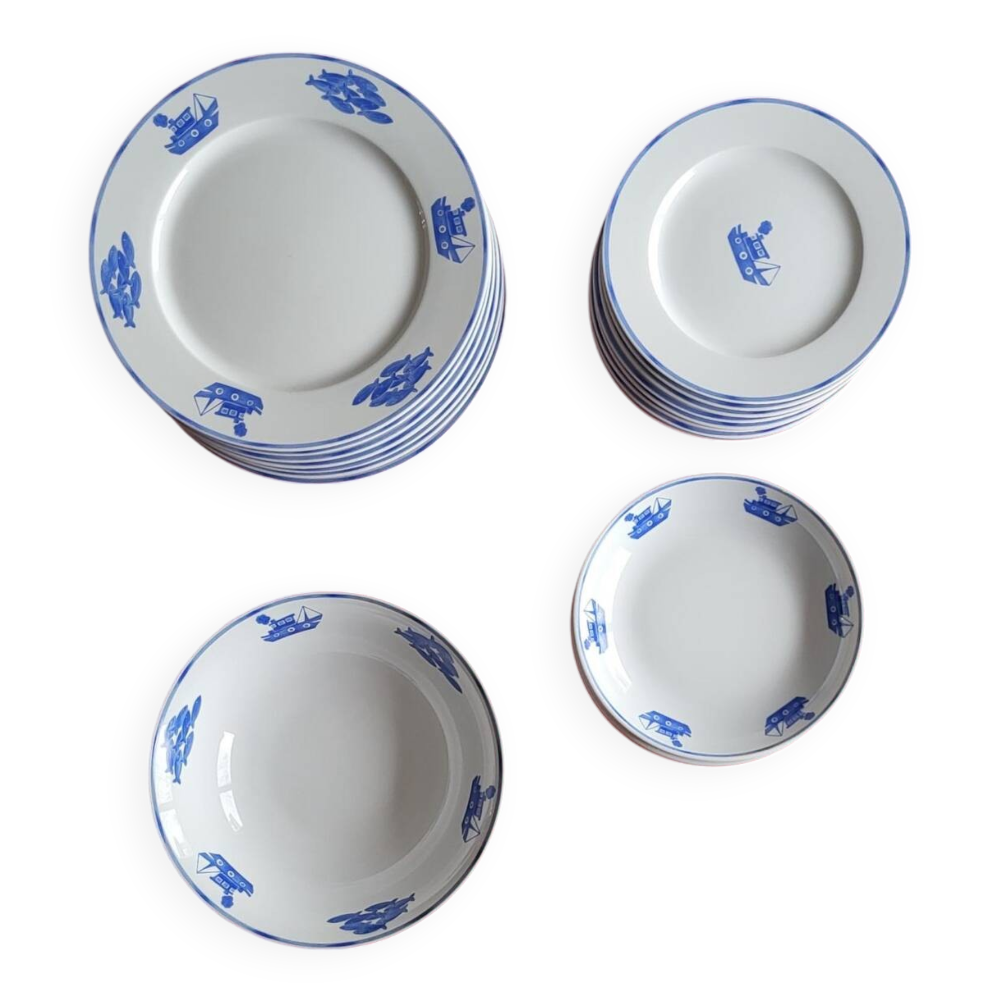 Guy Degrenne porcelain plates