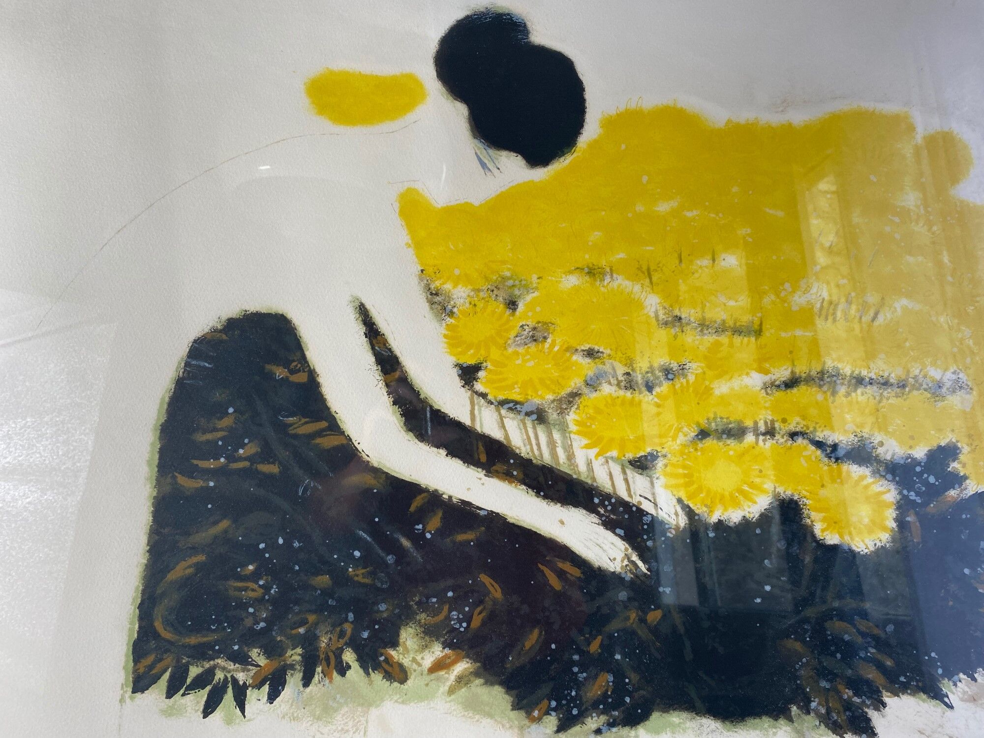 The white lady, by André Brasilier