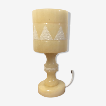 Alabaster lamp