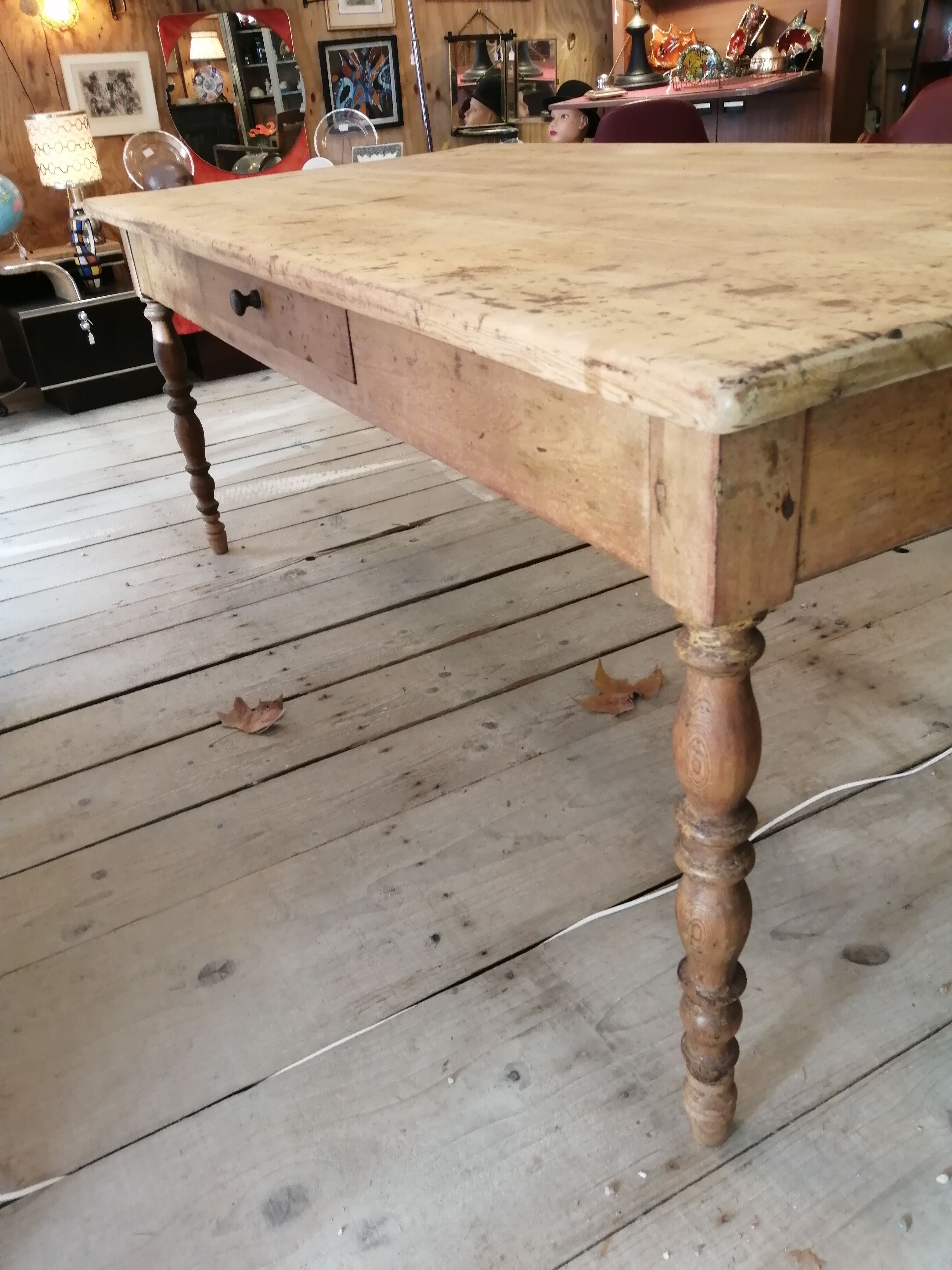 Table de ferme Louis Philippe 200x96