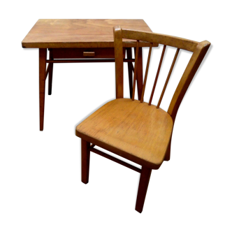 Desk and chair
