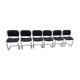 Breuer design fabric cesca chairs