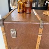 Old  vintage travel trunk