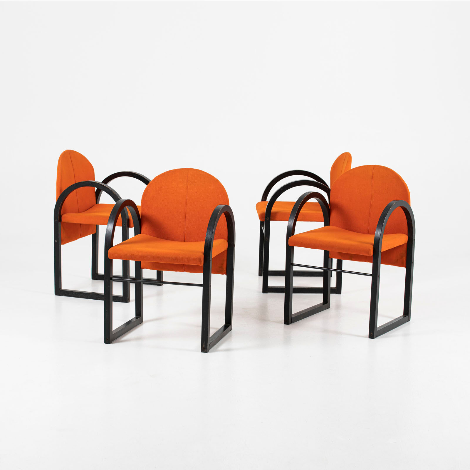 Postmodern dining chair by Dp Holesov 1980s
