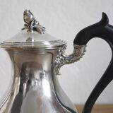 Cafetière ancienne en métal argenté Christofle