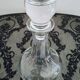 Set of 6 crystal glasses and a carafe