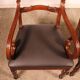 pair of mahogany armchairs from the William IV period circa 1830