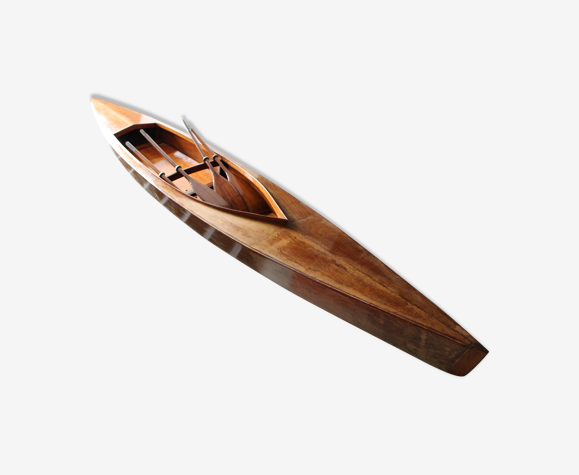 Canoe vintage bois