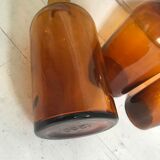 Trio of apothecary bottles