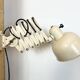 Applique Murale Industrielle Mid-Century Beige de Wila Leuchten, 1960s