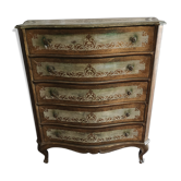 Venetian chiffonnier 5 drawers