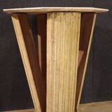 Particular side table with onyx top from the 70s