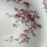 Gien porcelain serving dish, Normandy Flowers model