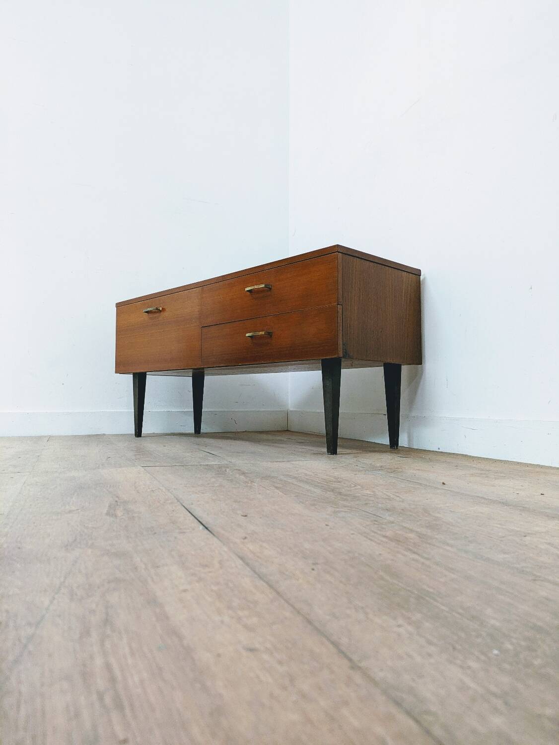 Vintage wooden sideboard / hi-fi TV storage unit