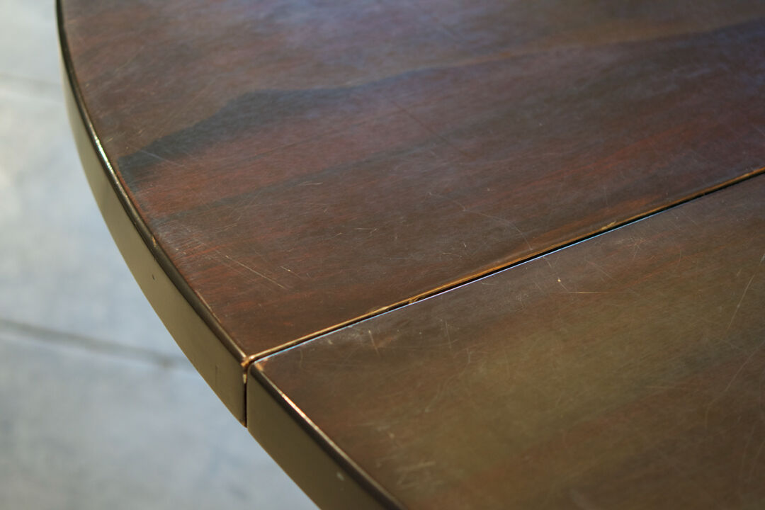 Large round conference table xxl design 1970'