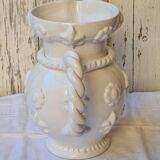Émile Tessier white ceramic pitcher