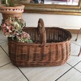 Old wicker basket