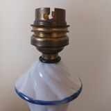 Antique lamp, in Paris porcelain, with Japanese decoration
