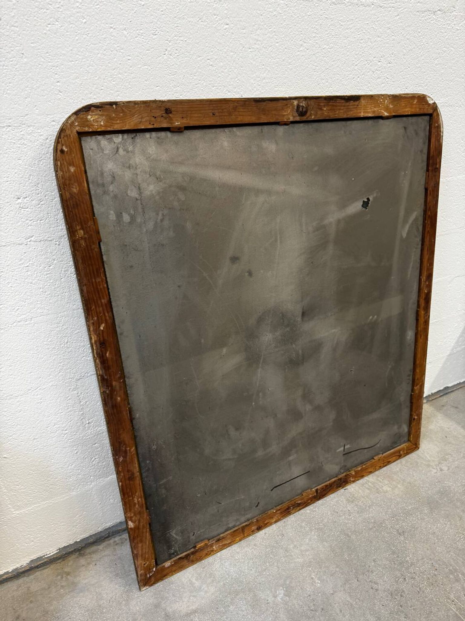 Miroir Grand format Louis Philippe bois doré