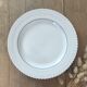 Mismatched white plates