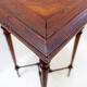 Antique wooden stool - Art Nouveau style