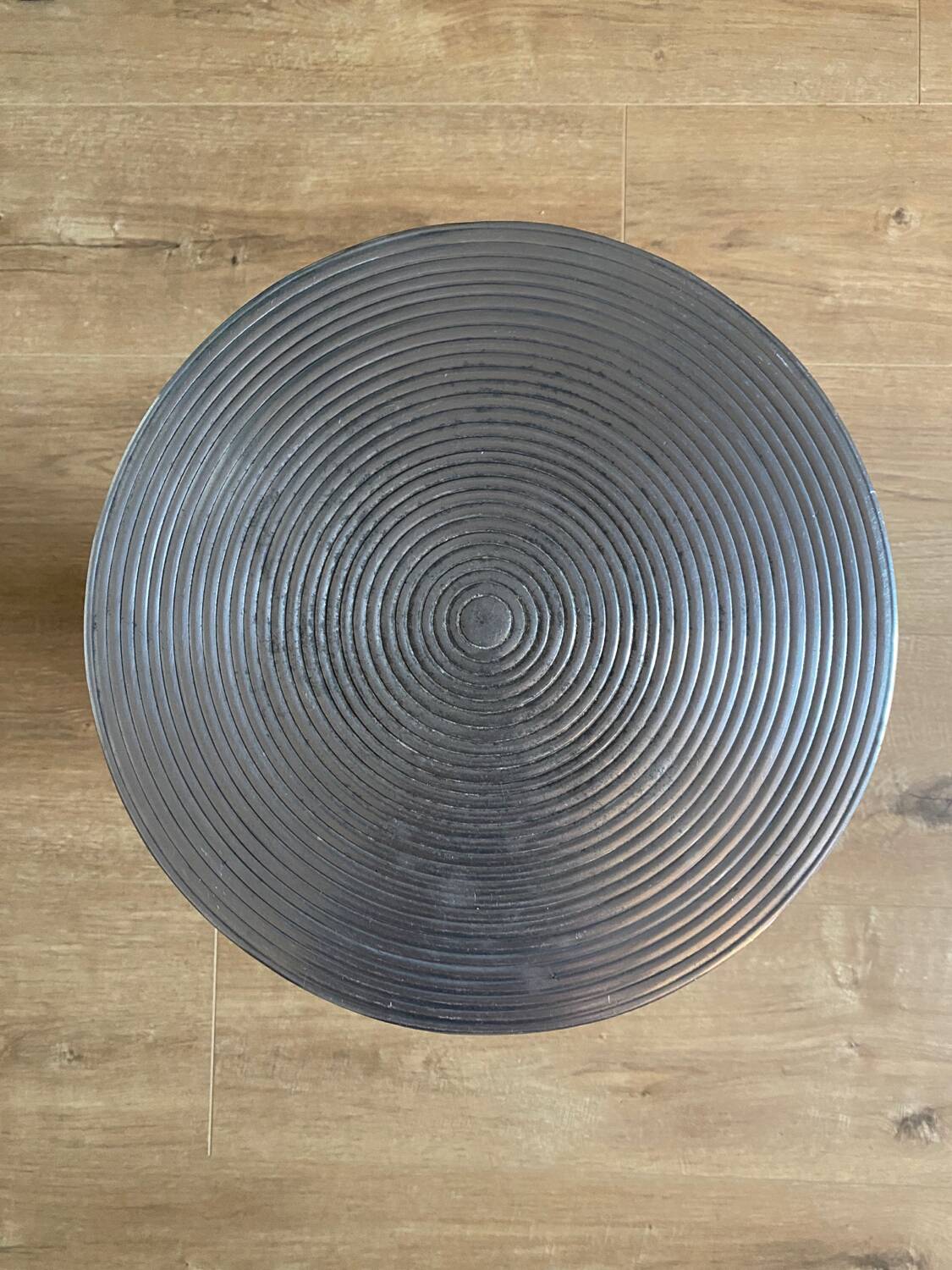 Diabolo aluminum stool from the 70s
