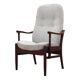 Fauteuil en hêtre, design danois, années 1970, fabrication : Farstrup Møbler